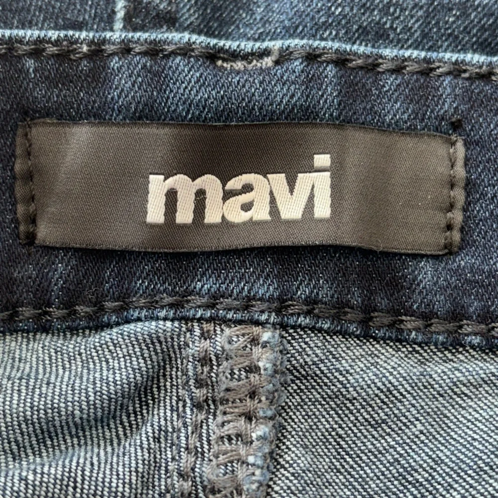 Mavi Mens Jeans 36x30 Blue Marcus‎ Slim Straight Stretch Comfort Whiskered